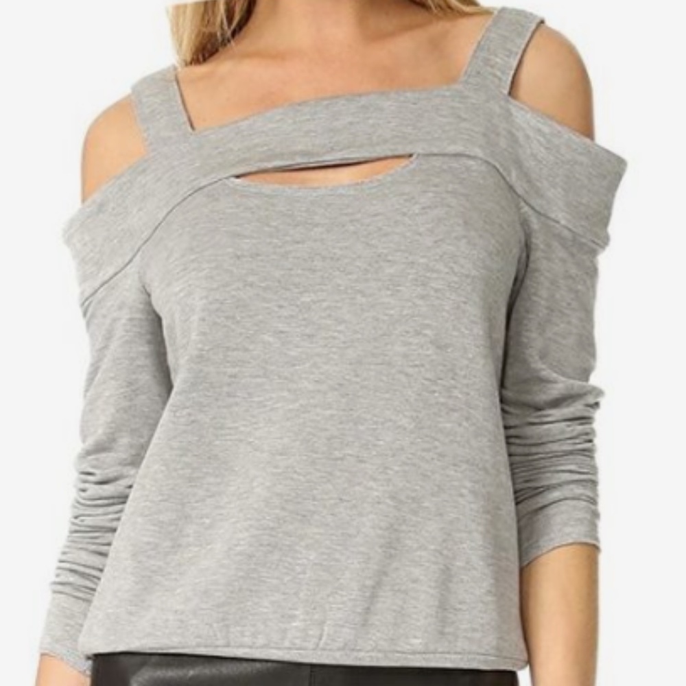 Bailey44 Super Soft Peek-a-boo Sweatshirt (M)